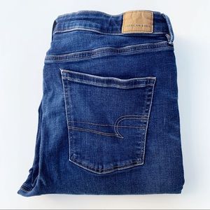SLIM STRAIGHT CROP STRETCH AMERICAN EAGLE jeans